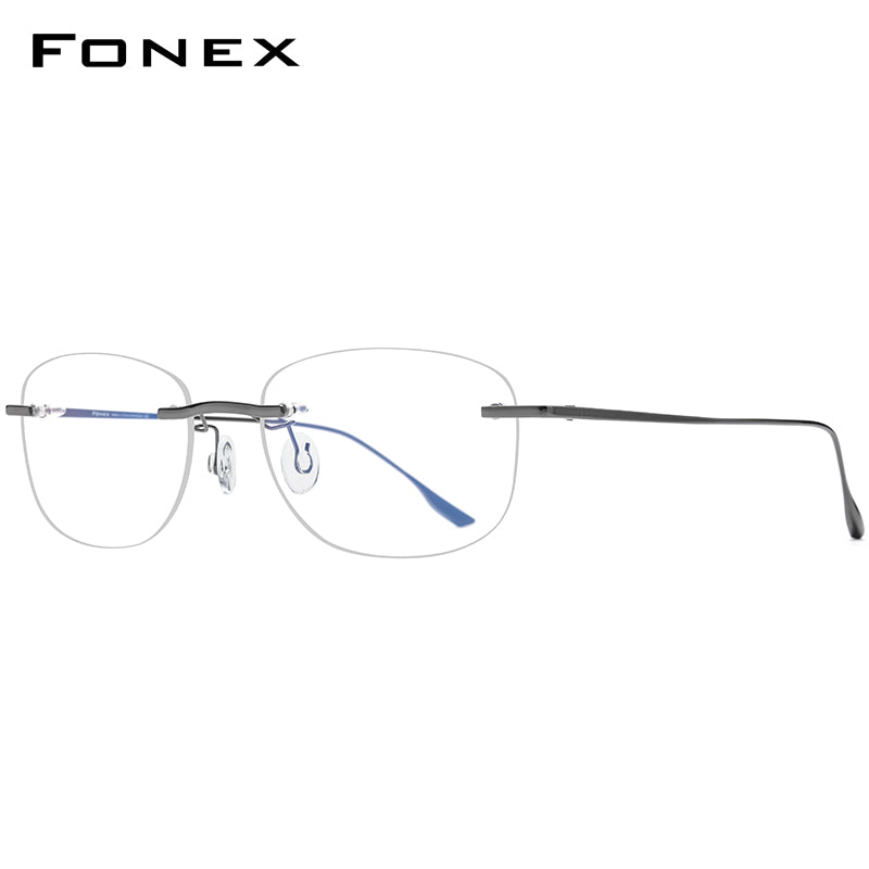 FONEXリムレスメガネメンズ眼鏡フレーム8107 – FONEX-Eyeglasses