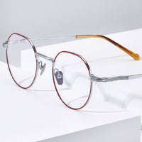 FONEX Pure Titanium Glasses Frame Women Square Eyeglasses N-046