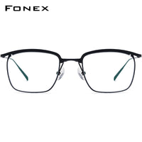 FONEX Titanium Glasses Frame Men Square Eyeglasses F85724