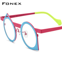 FONEX Pure Titanium Glasses Frame Women Eyeglasses F85801