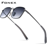 FONEX Titanium Men UV400 Sunglasses MRX-8827T