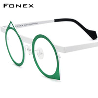 FONEX Pure Titanium Glasses Frame Women Eyeglasses F85801