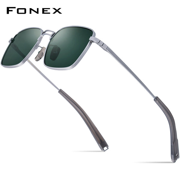 FONEX Titanium Men UV400 Sunglasses MRX-8827T