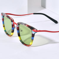 FONEX Acetate Titanium Men Square Polarized Sunglasses F85793T