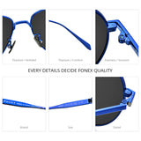 FONEX Titanium Men Polarized Sunglasses 8507