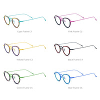 FONEX Acetate Titanium Glasses Frame Men Cat Eye Eyeglasses 85896