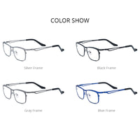 FONEX Titanium Glasses Frame Men Square Eyeglasses F85768