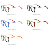 FONEX Acetate Titanium Glasses Frame Men Square Eyeglasses F85791