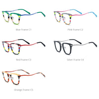 FONEX Acetate Titanium Glasses Frame Men Eyeglasses F85793