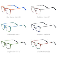 FONEX Titanium Glasses Frame Men Square Eyeglasses F85794