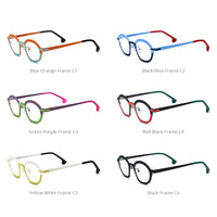 FONEX Pure Titanium Glasses Frame Women Cat Eye Eyeglasses F85828