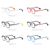 FONEX Titanium Glasses Frame Men Irregular Eyeglasses F85868