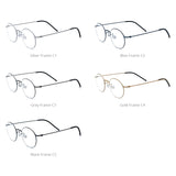 FONEX Titanium Glasses Frame Men Screwless Eyeglasses F85885