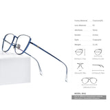 FONEX Titanium Glasses Frame Women Cateye Eyeglasses 8532