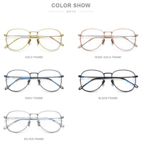 FONEX Titanium Glasses Frame Men Oversize Eyeglasses 8516