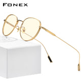 FONEX Titanium Blue Light BlockingGlasses FAB013