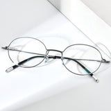 FONEX Alloy Glasses Frame Men Screwless Eyeglasses F1028