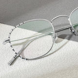 FONEX Titanium Glasses Frame Men Square Eyeglasses 981