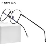 FONEX Titan Brillengestell Herren Oversize Brillen 8516