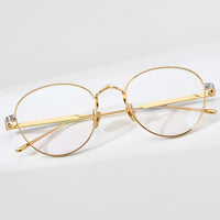 FONEX Titanium Brillengestell Damen Runde optische Brille F85683