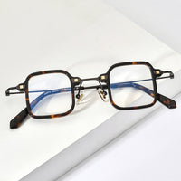FONEX Acetat Brillengestell Männer Quadratische Optische Brille F85672