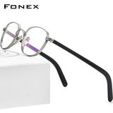 FONEX Titan Brillengestell Herren Quadratische Brille F85653