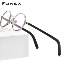 FONEX Titan Brillengestell Herren Ovale Brille F85650