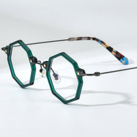 FONEX Acetat Titan Brillengestell Frauen Optische Brillen F85713