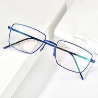 FONEX Titanium Glasses Frame Men Square Eyewear F8564