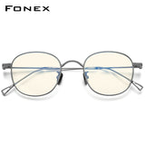 FONEX Titanium Anti-Blaulichtblocker-Brille 8554AB