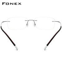 FONEX Titan Randlose Brille Herren Brillengestell 9203