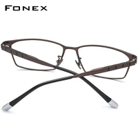 FONEX Titan Brillengestell Herren Quadratische Brille F85642