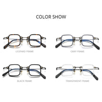 FONEX Acetat Brillengestell Männer Quadratische Optische Brille F85672