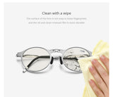 FONEX Screwless Folding Reading Glasses Men Photochromic Gray LH014