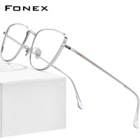 FONEX Titanium Glasses Frame Men Eyeglasses 8532