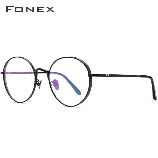FONEX Titan Brillengestell Herren Quadratische Brille 884