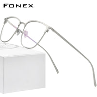 FONEX Titan Brillengestell Herren Quadratische Brille F85656