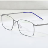 FONEX Pure Titanium Frame Men Square Eyeglasses F85705