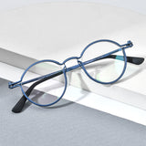 FONEX Titanium Brillengestell Runde Damen Optische Brillen F85696