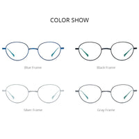 FONEX Titanium Glasses Frame Women Oval Eyeglasses F85732