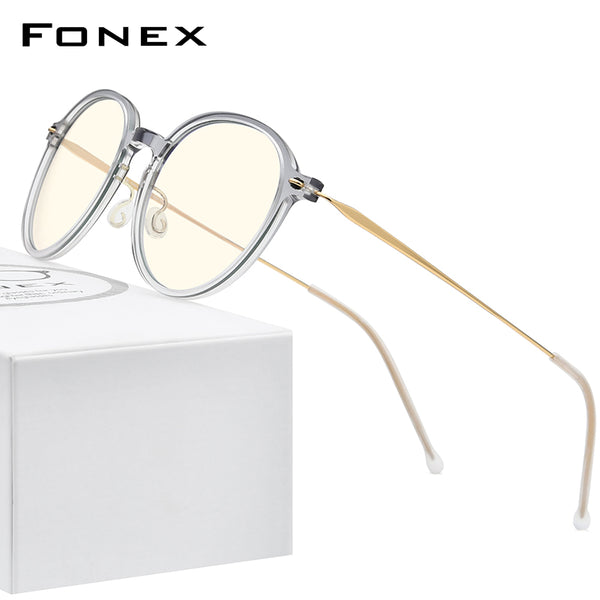 FONEX Nylon-Anti-Blaulicht-blockierende schraubenlose Brille FAB019