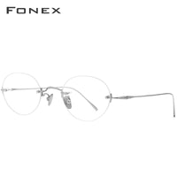 FONEX B Titanium Rimless Glasses Frame 869 – FONEX-Eyeglasses
